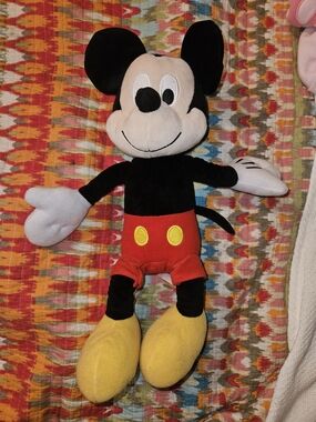 Kohl's Mickey Mouse Plush - Black, Red, Yellow, Cream, White